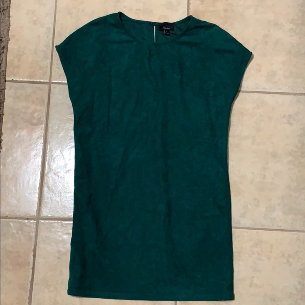 Suede dress